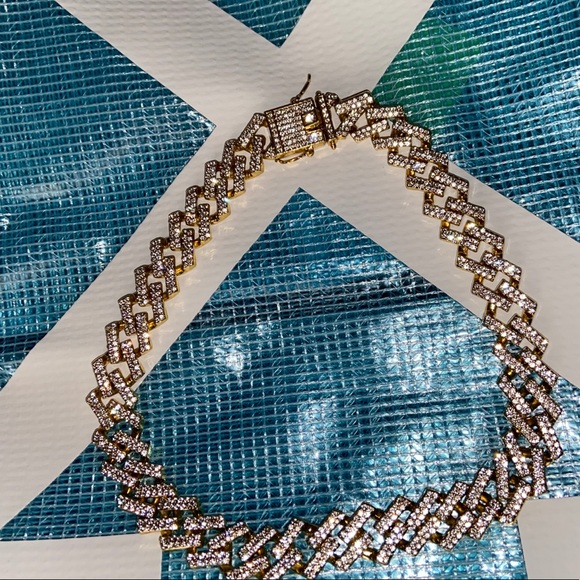 Jagged Edge Gold Cuban Link 💎 | GLD RZÉ - Picture 4 of 4